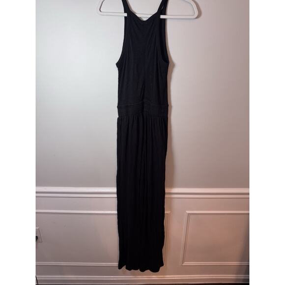 ATM Anthony Thomas Melillo L59211 Womens Black Wide Leg Jumpsuit Cotton XS NWT - Picture 11 of 16